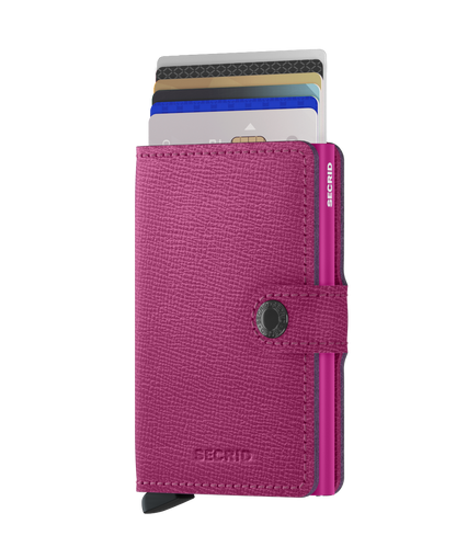 SECRID Fuchsia Crisple Pink Mini Wallet