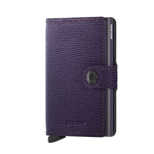 SECRID Purple Crisple Mini Wallet