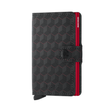 Load image into Gallery viewer, SECRID Optical Black &amp; Red Mini Wallet