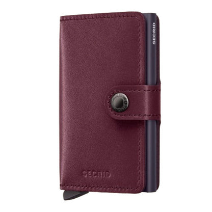 SECRID Original Cranberry Mini Wallet
