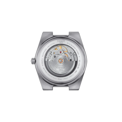 Tissot 40mm Silver Tone PRX, Gradient Blue & Date Dial, Gents Bracelet Watch