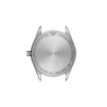 Tissot 40mm Yellow & Silver Tone Ballade, Fluted Dial & Date Dial, Gents Bracelet Watch