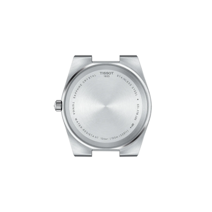 Tissot 40mm Silver Tone PRX, Black & Date Dial, Gents Bracelet Watch