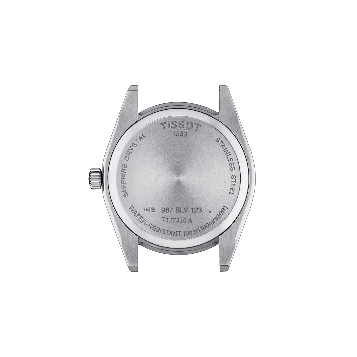 Tissot 40mm Silver Tone Gentleman, Blue & Date Dial, Gents Bracelet Watch