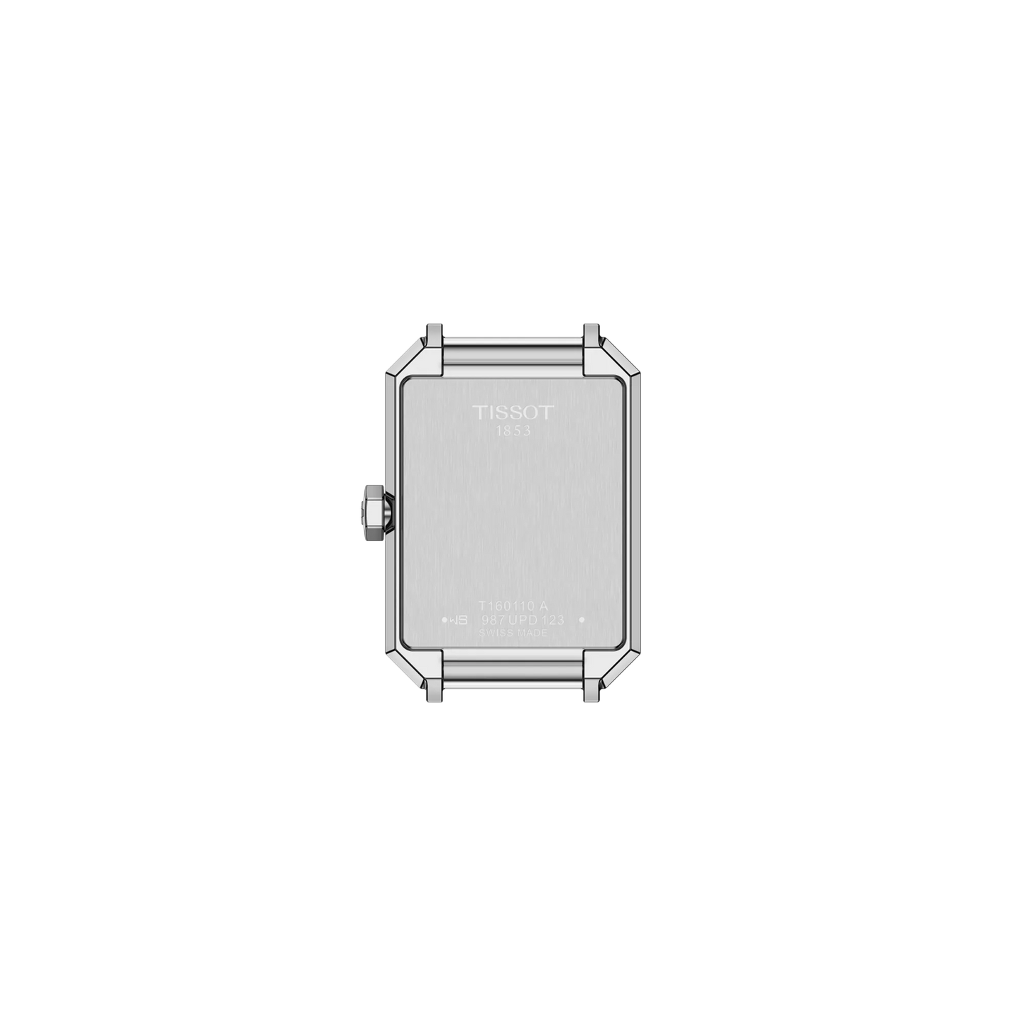 Tissot 30mm Silver SRV, Silver Green Minimalist Dial, Ladies Green Strap Watch