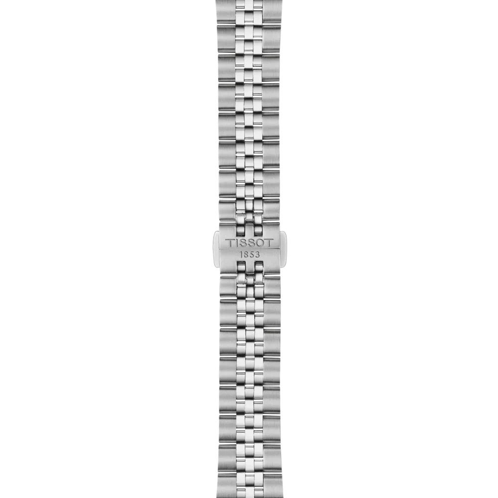 Tissot 34mm Silver Ballade, Night Blue Dial & Bezel, Ladies Bracelet Watch