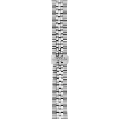 Tissot 34mm Silver Ballade, Night Blue Dial & Bezel, Ladies Bracelet Watch