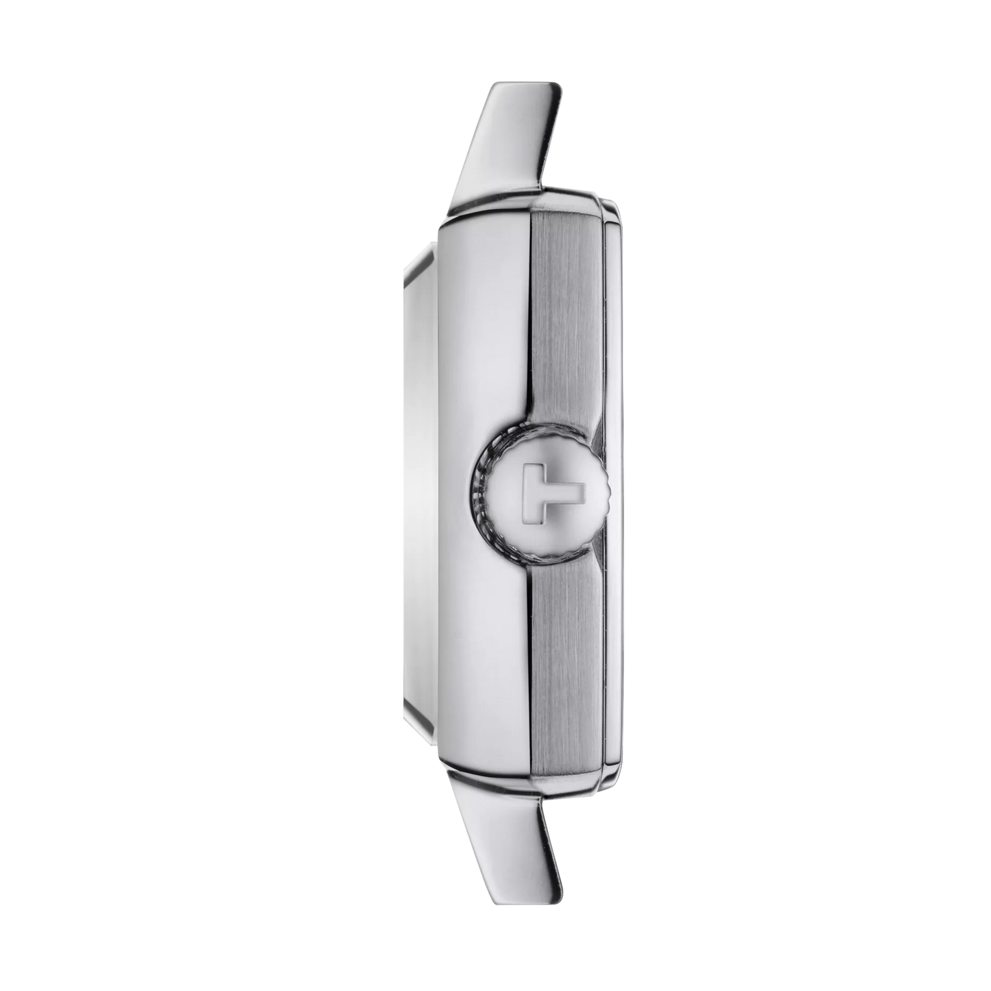 Tissot 20mm Silver Lovely, Square Blue Dial, Ladies Bracelet Watch