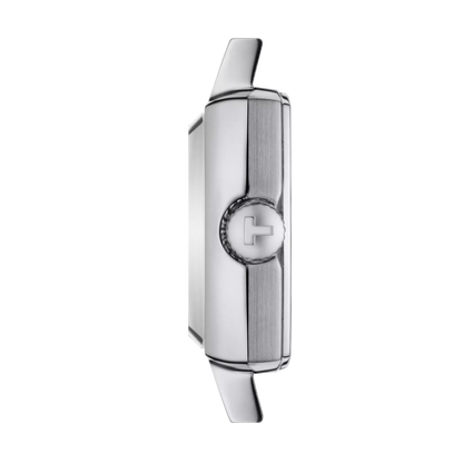 Tissot 20mm Silver Lovely, Square Blue Dial, Ladies Bracelet Watch