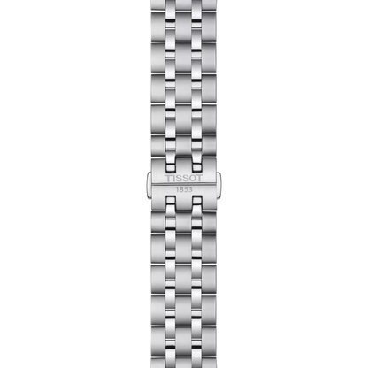 Tissot 42mm Silver Tone Classic Dream, Silver & Date Dial, Gents Bracelet Watch