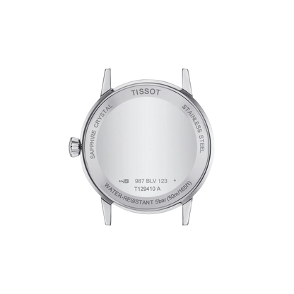 Tissot 42mm Silver Tone Classic Dream, Silver & Date Dial, Gents Bracelet Watch