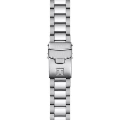 Tissot 45.5mm Seastar 1000, Green Diver Chronograph, Gents Bracelet Watch