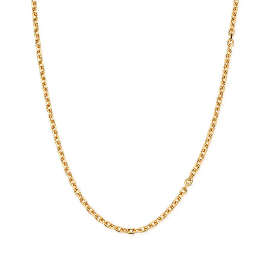 ChloBo MAN Gold Plated Anchor Chain Necklace