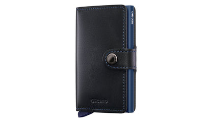 SECRID Black Navy Mini Wallet