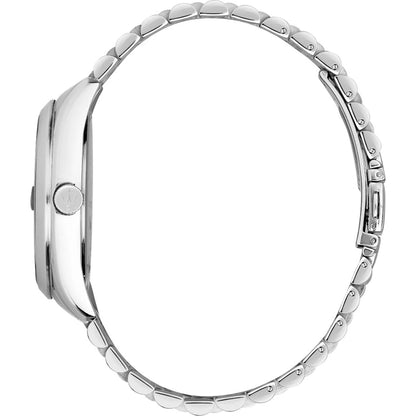 Maserati 43mm Attrazione Black Dial Stainless Steel Date Window Bracelet Watch