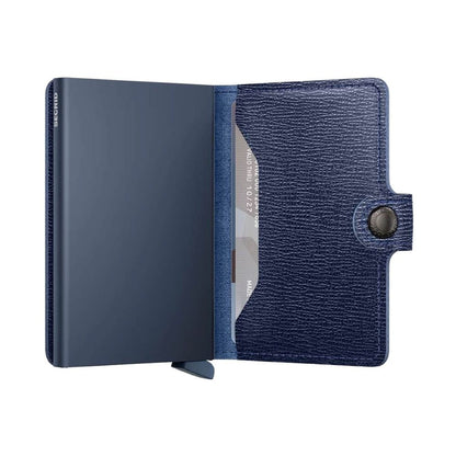 SECRID Navy Mini Crisple Wallet