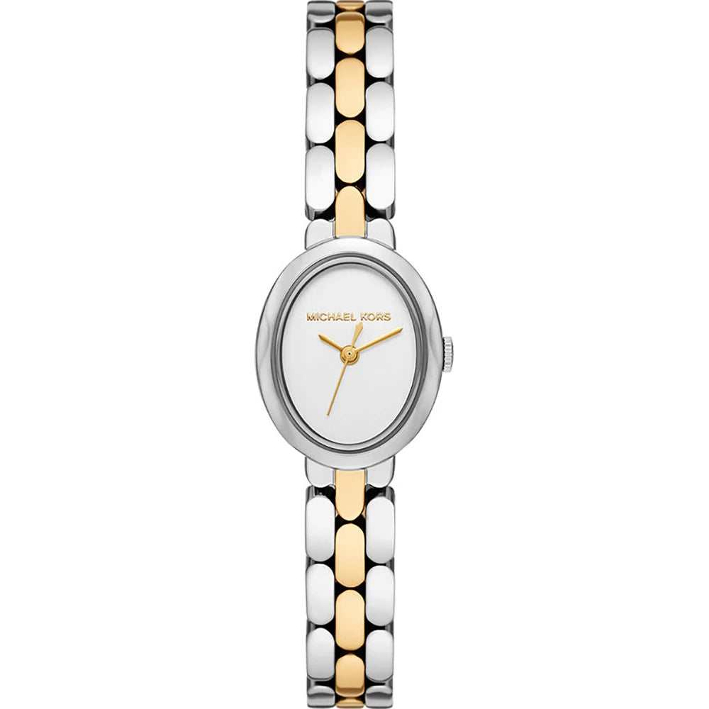Michael Kors 21mm Ladies Petite Maude Two-Tone Bracelet Watch
