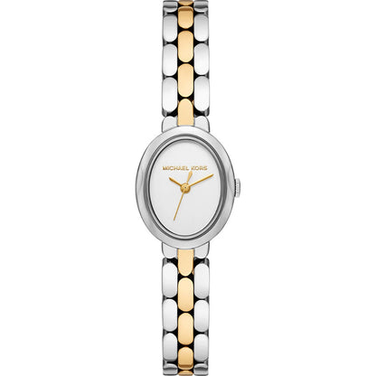 Michael Kors 21mm Ladies Petite Maude Two-Tone Bracelet Watch