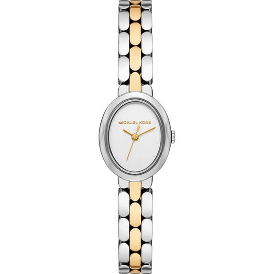 Michael Kors 21mm Ladies Petite Maude Two-Tone Bracelet Watch