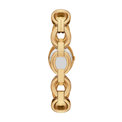 Michael Kors 21mm Ladies Petite Maude Open Link Gold-Tone Watch