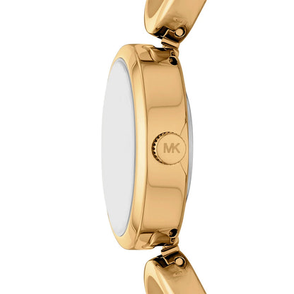 Michael Kors 21mm Ladies Petite Maude Open Link Gold-Tone Watch