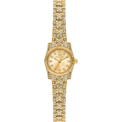 Michael Kors 19mm Ladies Lexington Gold Tone Pavé Bracelet Watch