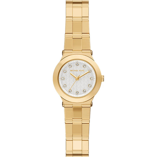 Michael Kors 26mm Ladies Petite Billie Mother of Pearl Dial Gold-Tone Watch