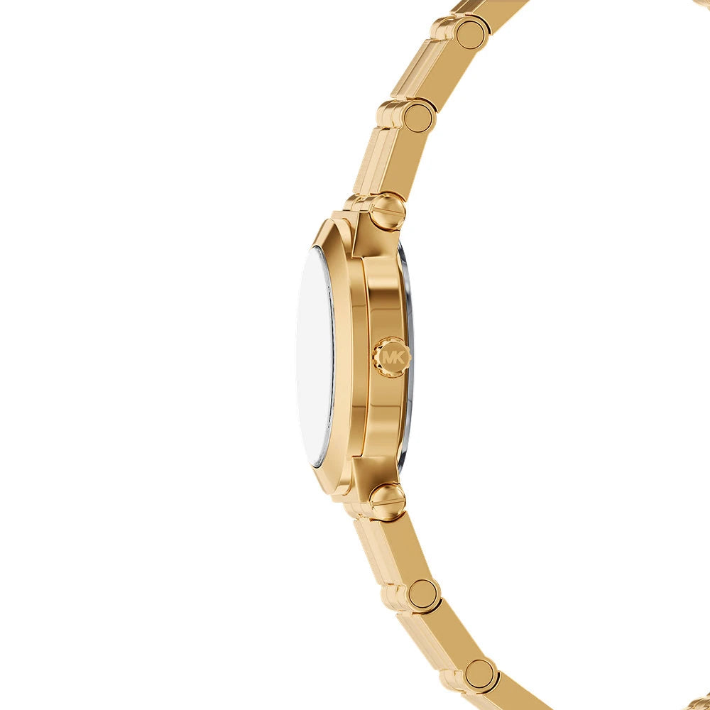 Michael Kors 26mm Ladies Petite Billie Mother of Pearl Dial Gold-Tone Watch