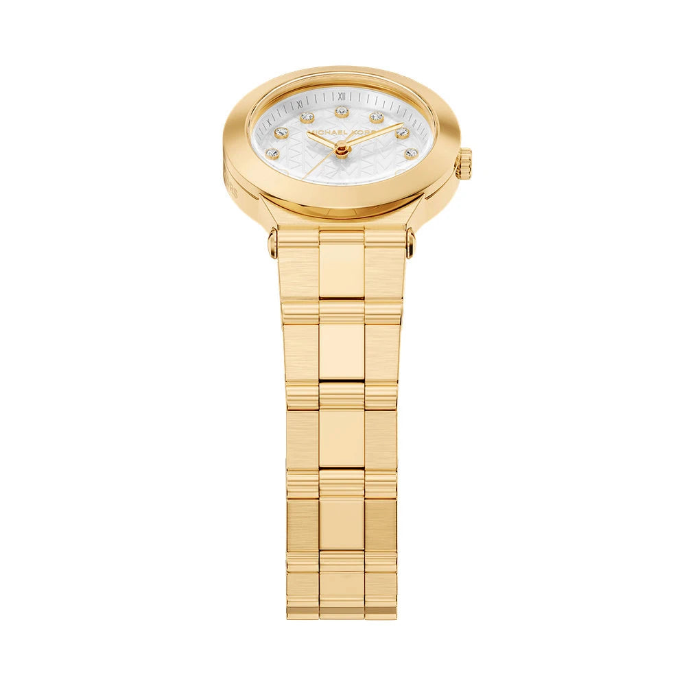 Michael Kors 26mm Ladies Petite Billie Mother of Pearl Dial Gold-Tone Watch