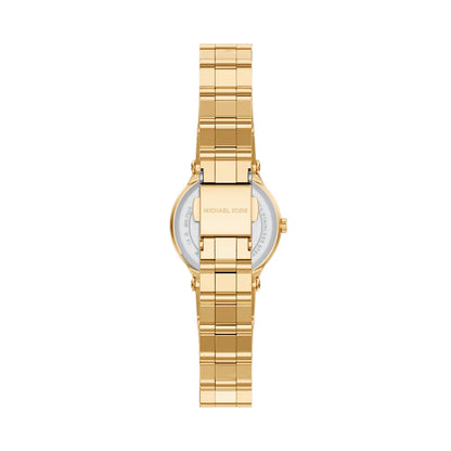 Michael Kors 26mm Ladies Petite Billie Mother of Pearl Dial Gold-Tone Watch