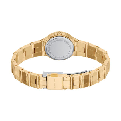Michael Kors 26mm Ladies Petite Billie Mother of Pearl Dial Gold-Tone Watch