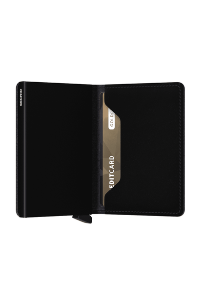 SECRID Matte Black Mini Wallet