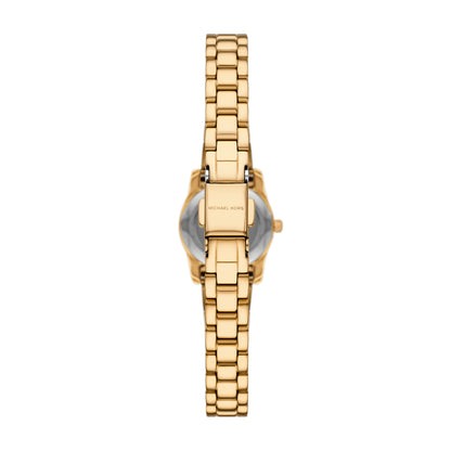 Michael Kors 19mm Ladies Lexington Gold Tone Bracelet Watch