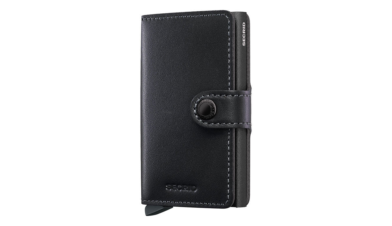 SECRID Powder Black Mini Wallet
