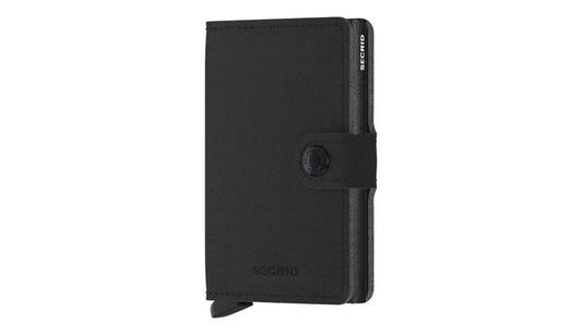 SECRID Yard Powder Black Mini Wallet