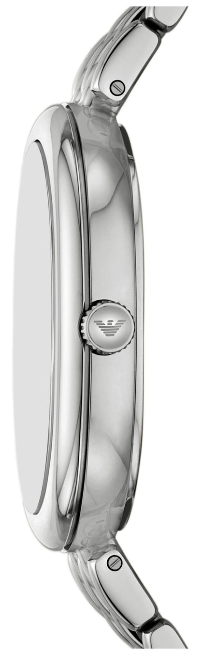 Emporio Armani 26mm Ophelia Mother of Pearl Dial Stainless Steel Link Watch