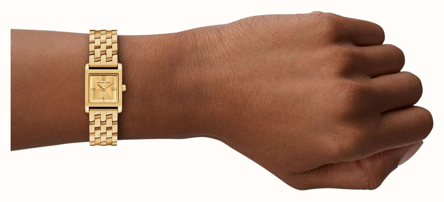 Michael Kors 20mm Ladies Georgie Gold-Tone Watch