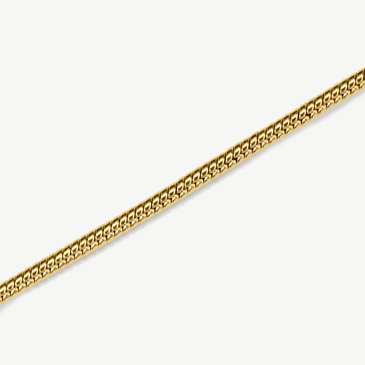 D.LOUISE Yellow Gold Plate Classic Friendship Bracelet