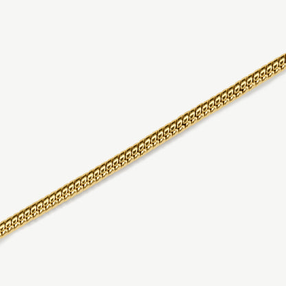 D.LOUISE Yellow Gold Plate Classic Friendship Bracelet