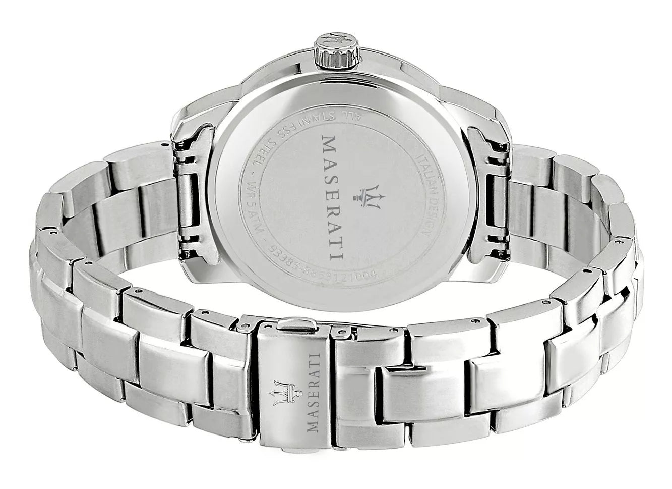 Maserati 44mm Successo Blue Dial Stainless Steel Watch