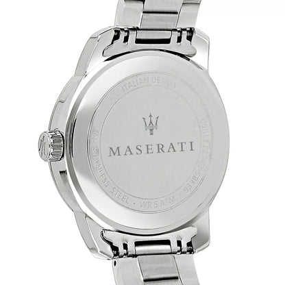 Maserati 44mm Successo Blue Dial Stainless Steel Watch