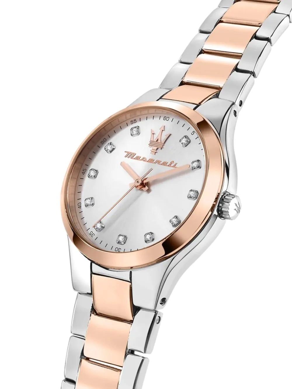 Maserati 30mm Attrazione Two Toned Stainless Steel Ladies Bracelet Watch