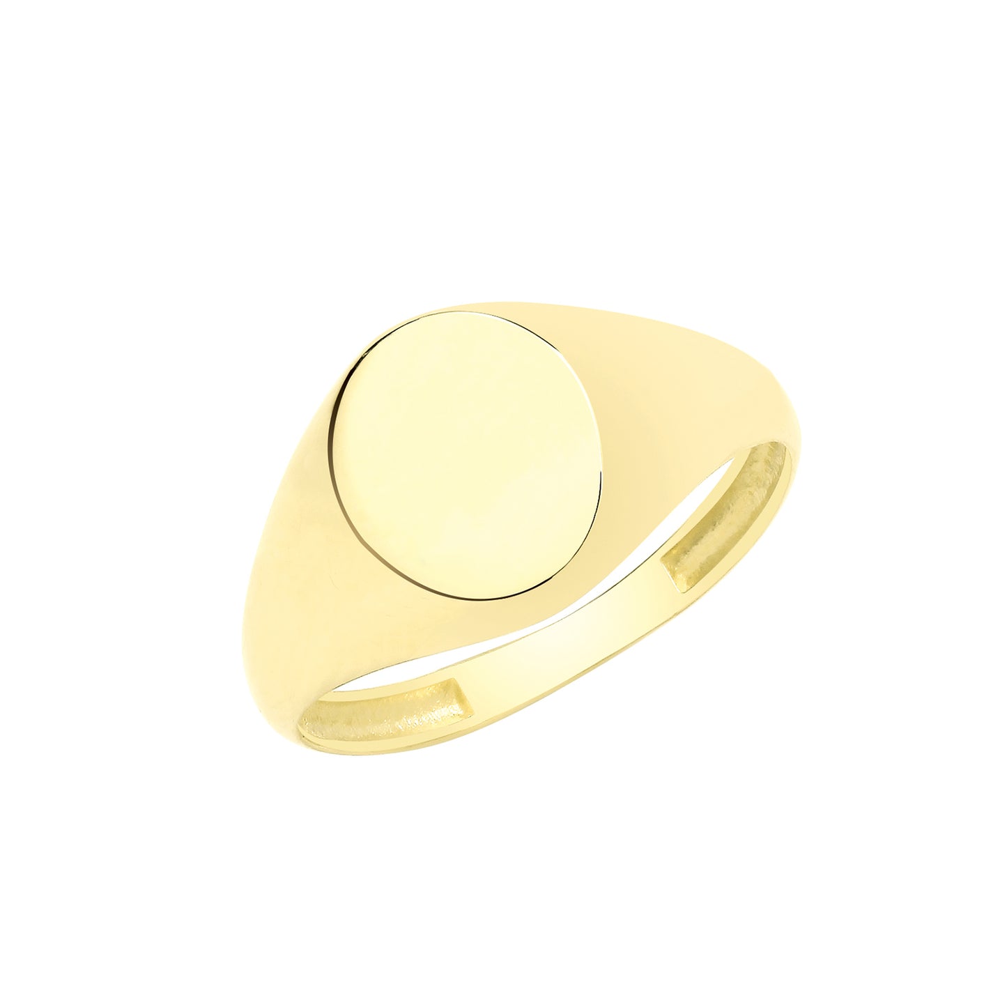 9ct Yellow Gold Oval Signet Ring