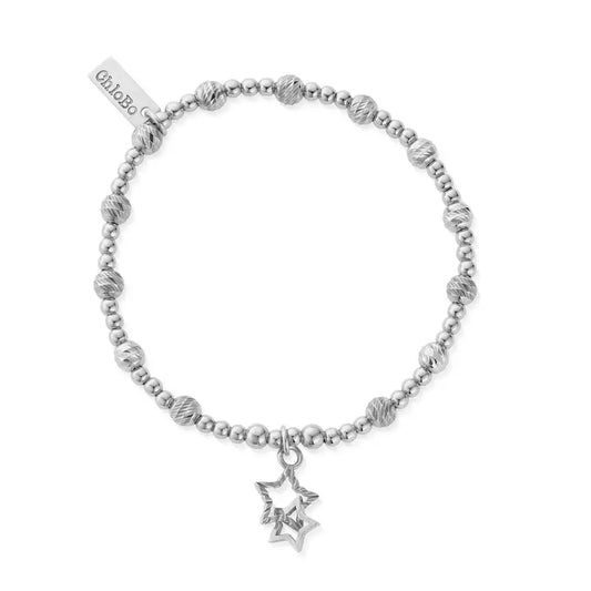 ChloBo Sterling Silver Interlocking Star Bracelet