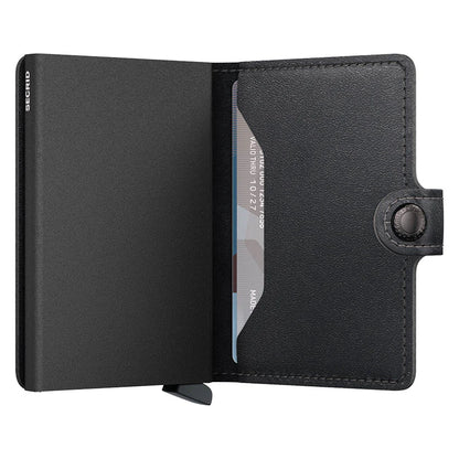 SECRID Powder Black Mini Wallet