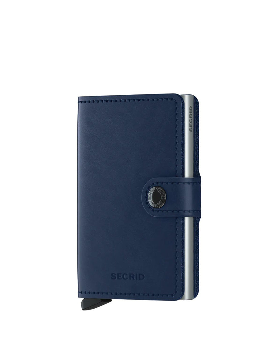 SECRID Navy Mini Wallet
