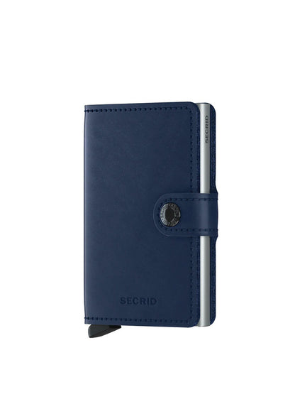 SECRID Navy Mini Wallet