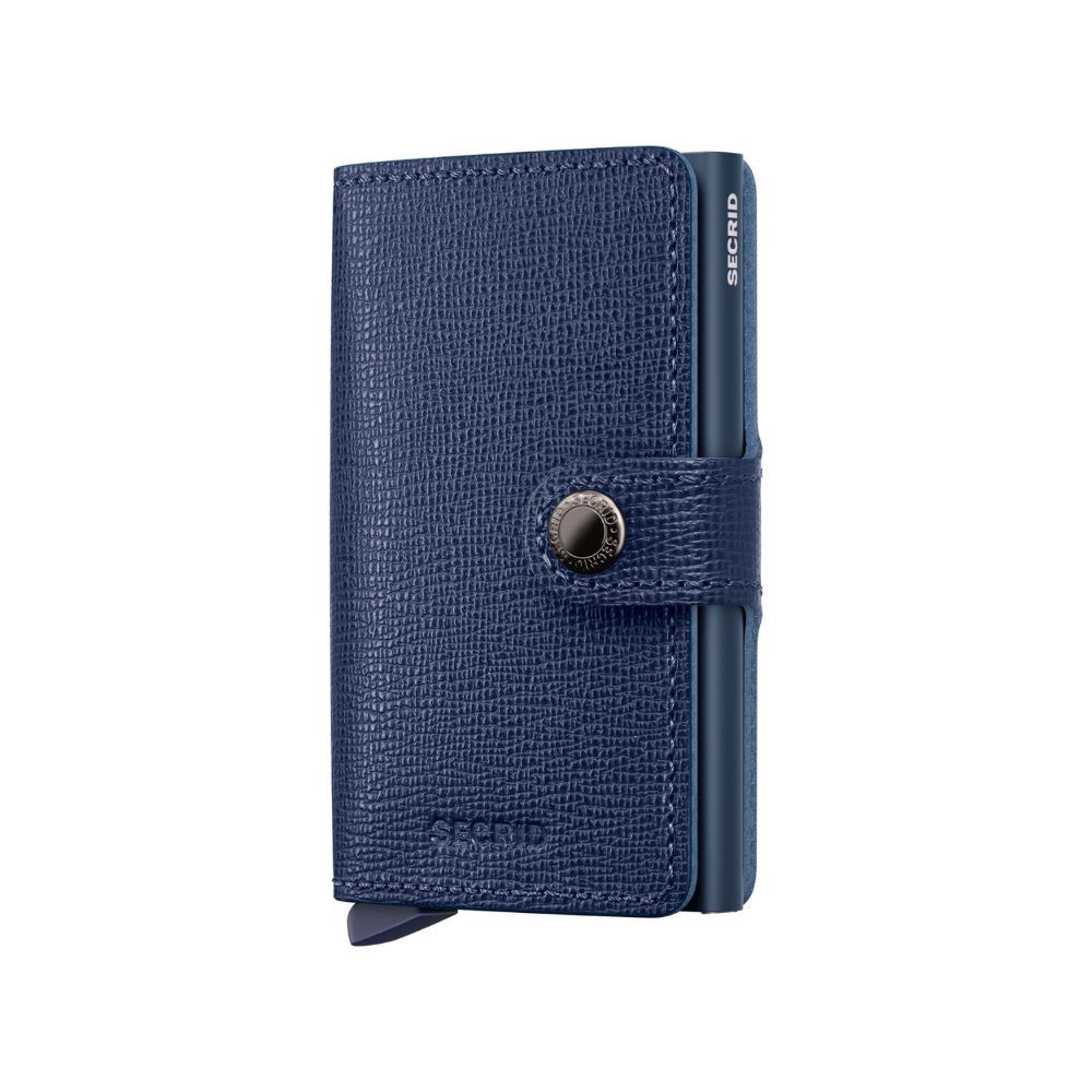 SECRID Navy Mini Crisple Wallet