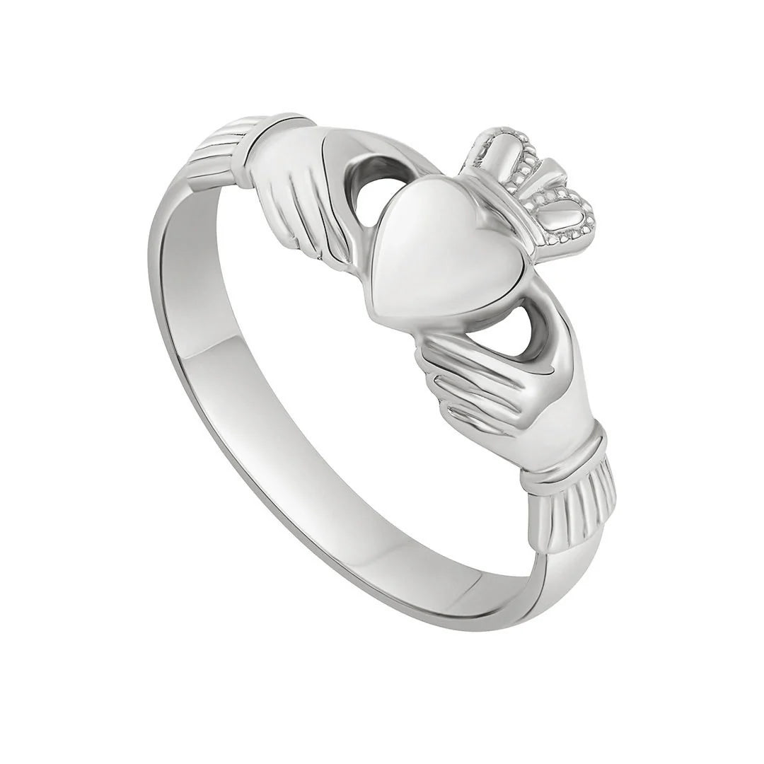 Sterling Silver Ladies Claddagh Ring