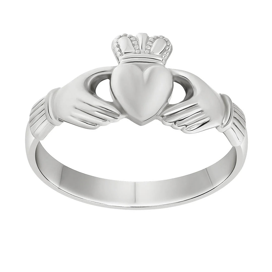 Sterling Silver Ladies Claddagh Ring